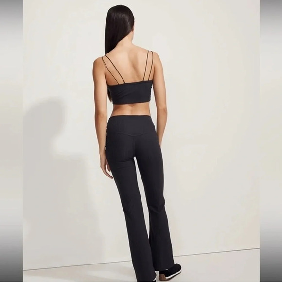 Madewell MWL brushed ribbed cropped tank - Picture 2 of 8